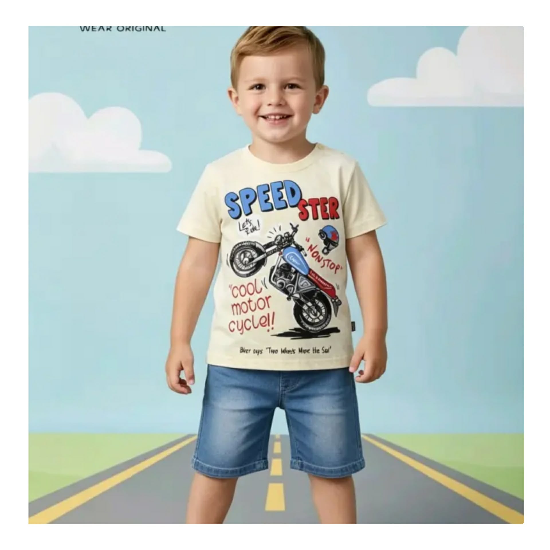 2 piece speedster set with shorts 12months - 3 Years