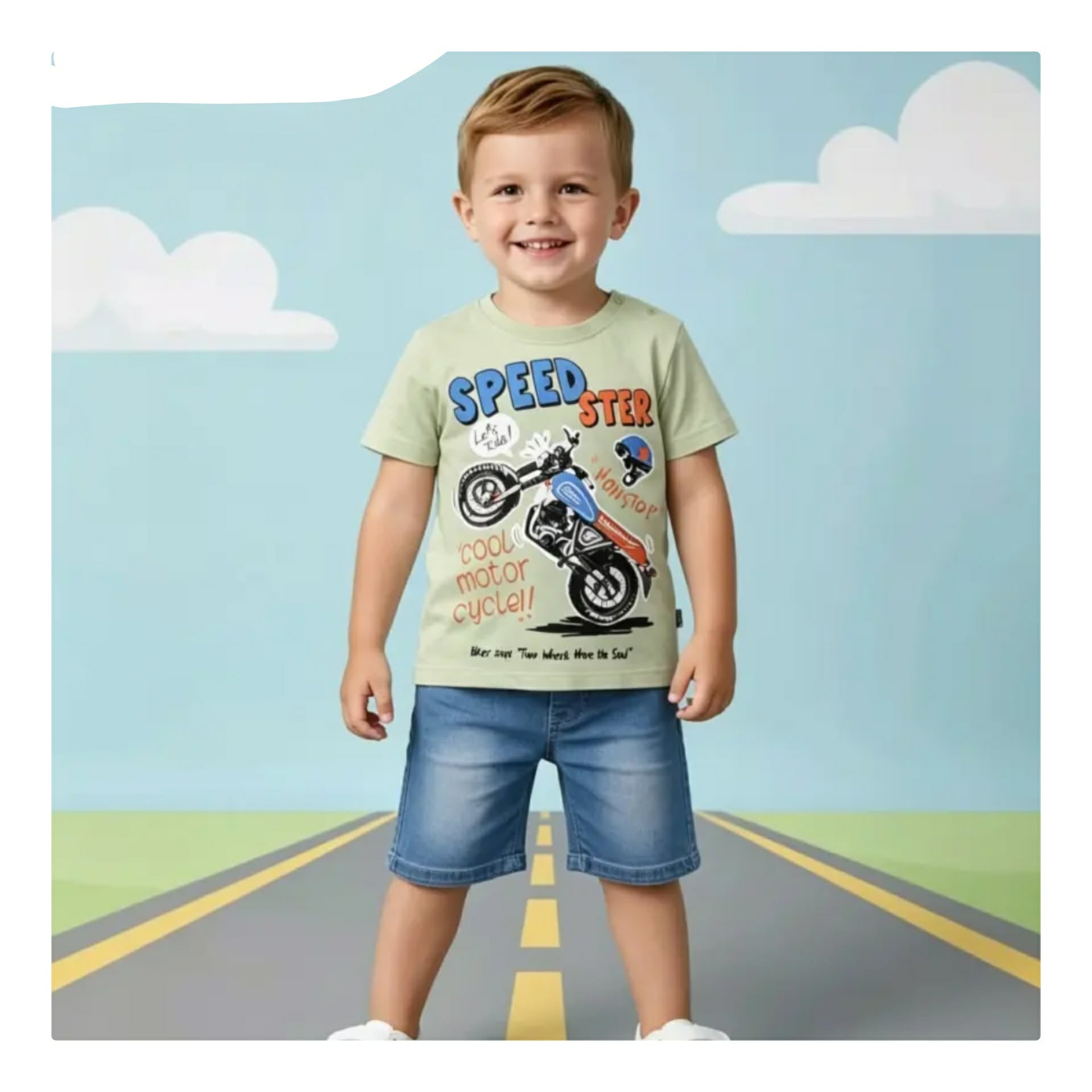 2 piece speedster set with shorts 12months - 3 Years