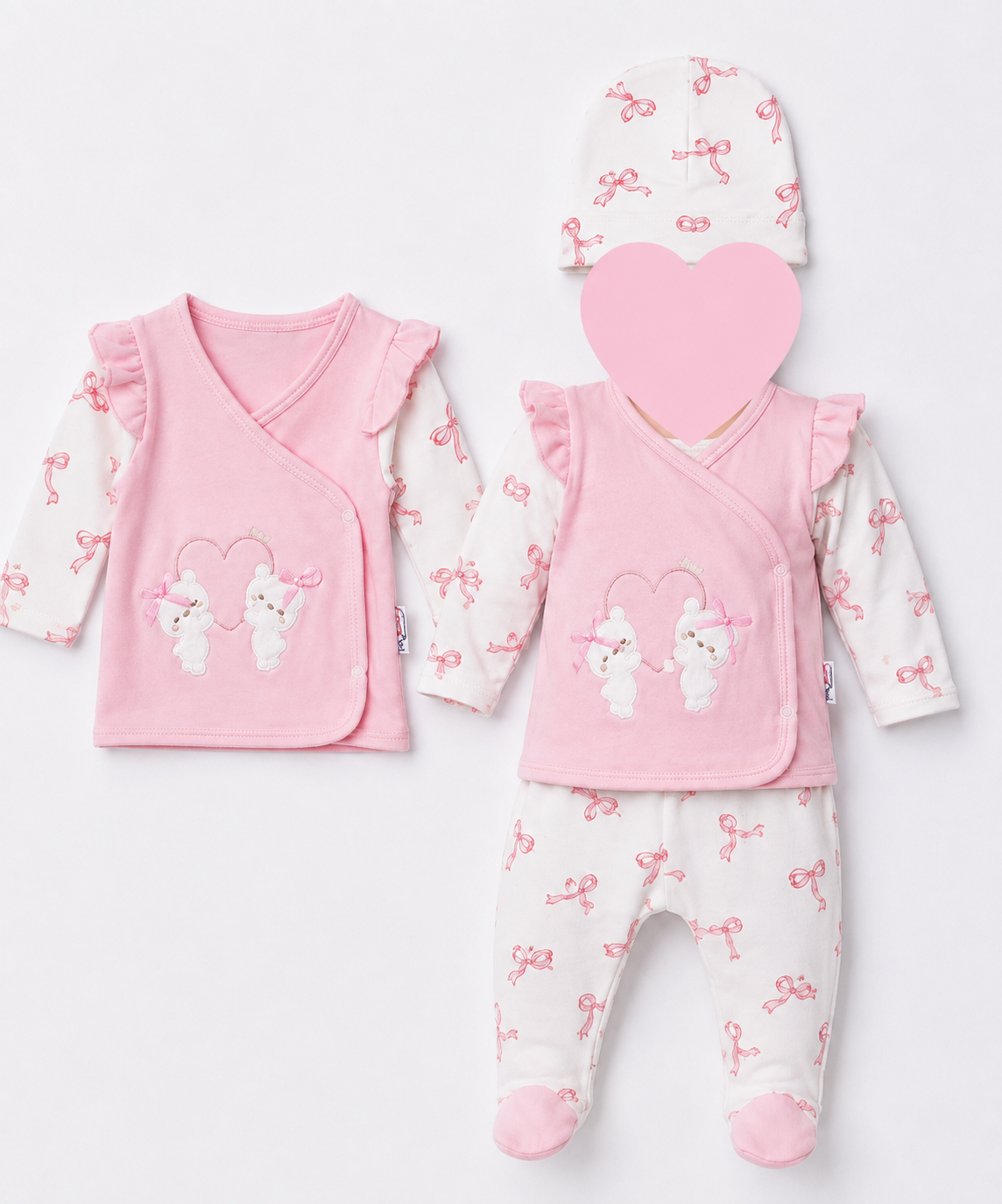 BABY 3 Piece Set (Light Material sale) 3-6m