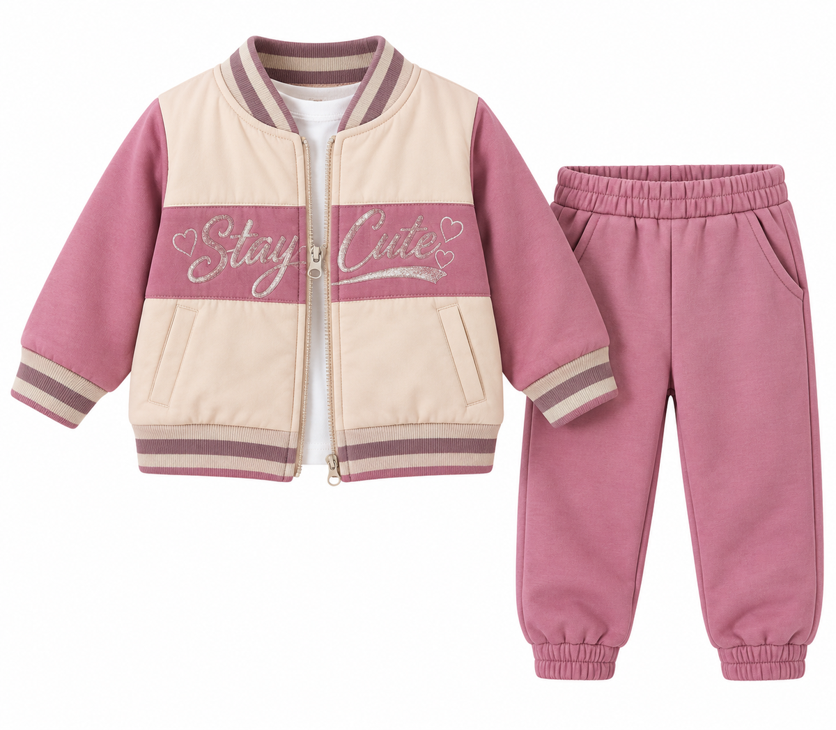 Girls 3 piece sets with Jacket
