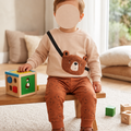 Baby Top With Cross Bag Applique & Jog Pant Outfit (12-24 Months)