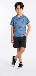 Boys 2 piece short set (No Rules) 2-6Yrs