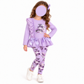 Girls 2 piece sets with leggings  1/2 -7/8 Years