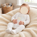 Born In 2027 - Cotton Sleepsuit (NB-3 Months)