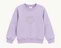 Girls Sparkly Heart Jumper (Size up one)12 Years