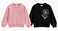 Girls Flower Jumpers (Size up one) 13-16 Yrs