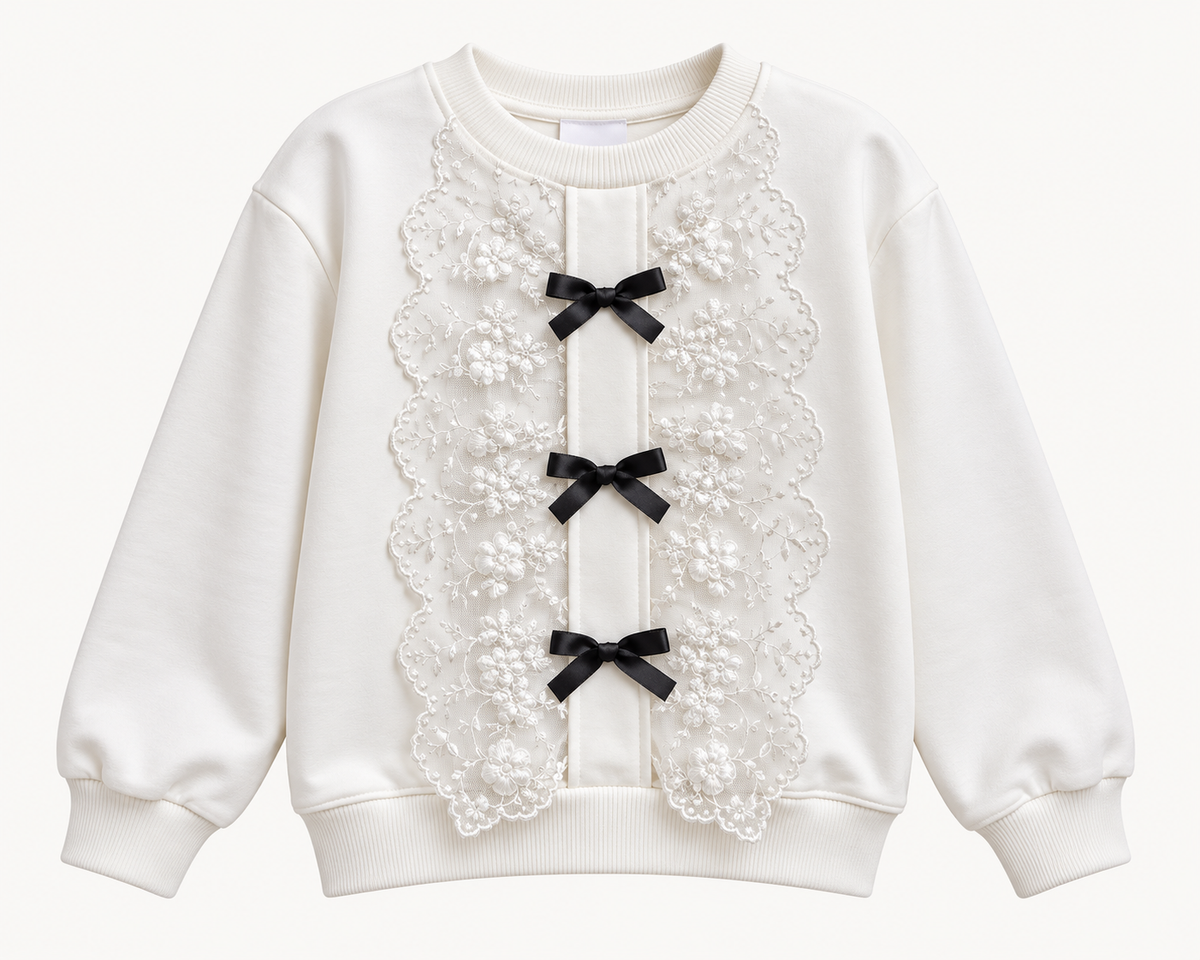 Girls Lace Jumpers 3/4 & 5/6 Years