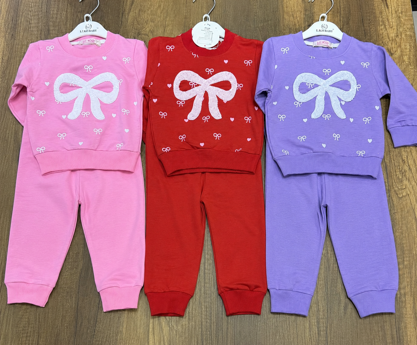Mini Bow sets 6 12 18 24 Months