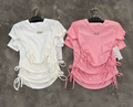 White and Pink Min Stunning Tops  4-14 Years