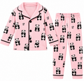 Girls Panda Pyjamas