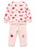 Baby Girl's  Strawberry Set