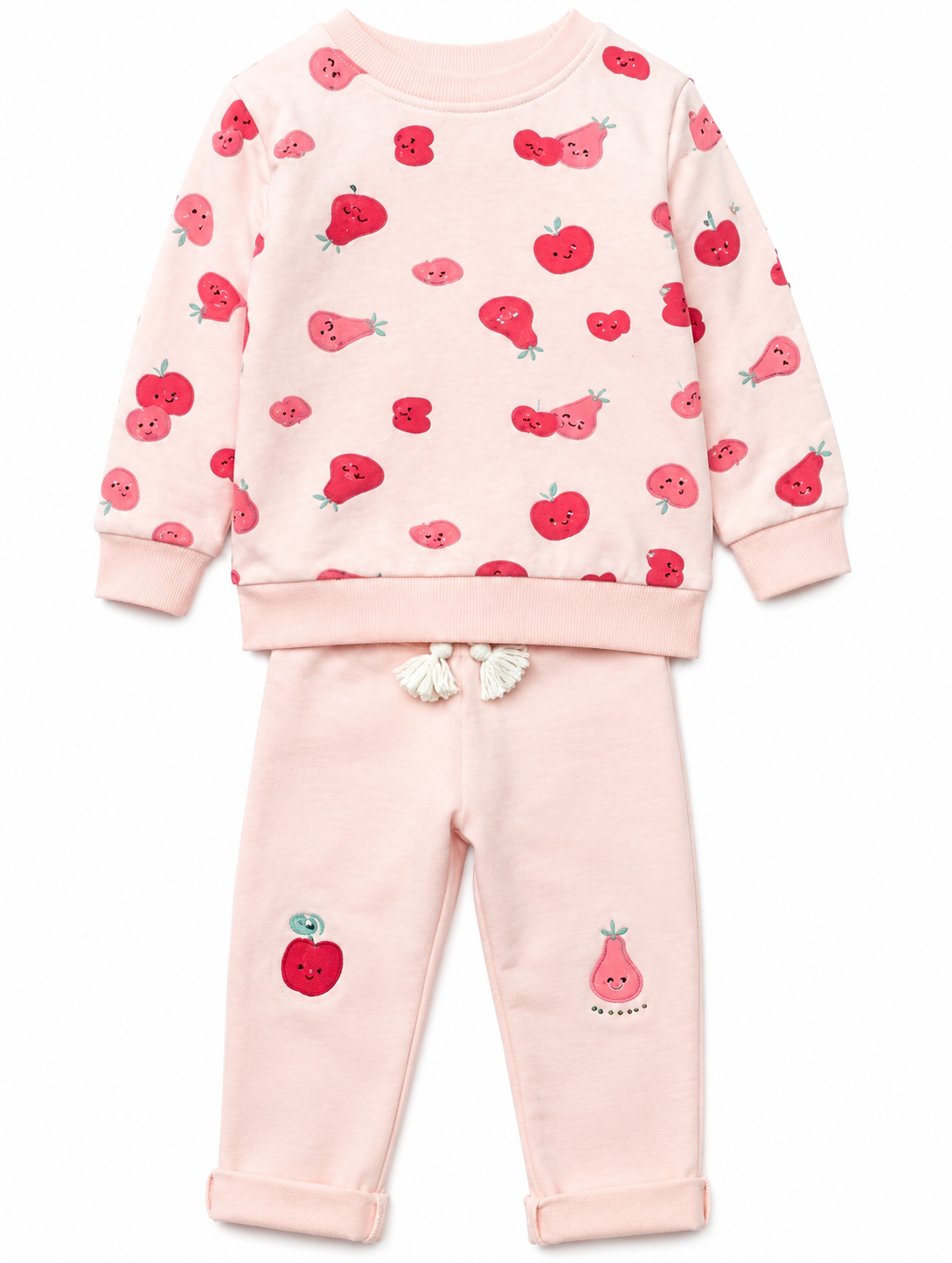 Baby Girl's  Strawberry Set