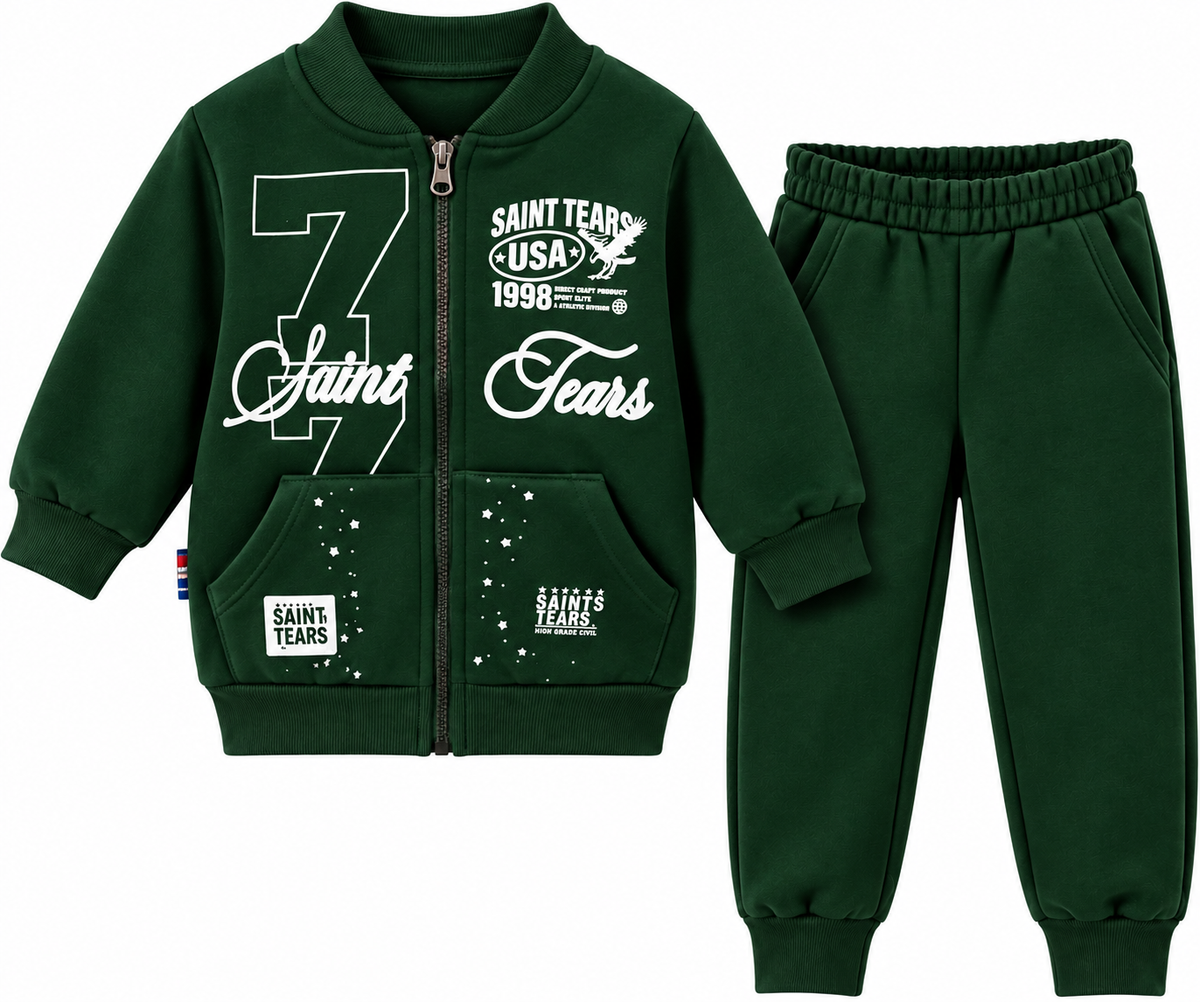 7 Saints Sets Ages  2, 3 & 4 (Dark Green)