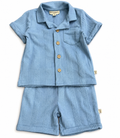 Boys Blue Shorts sets 12m to 4Yrs