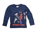 Navy Spiderman Top  3-9 Years