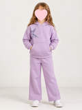 Girls Hoody Tracksuit Lilac  5/6, 6/7