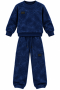 Boys Dark Blue Tracksuits 8/9 - 12/13 Years (Size up)