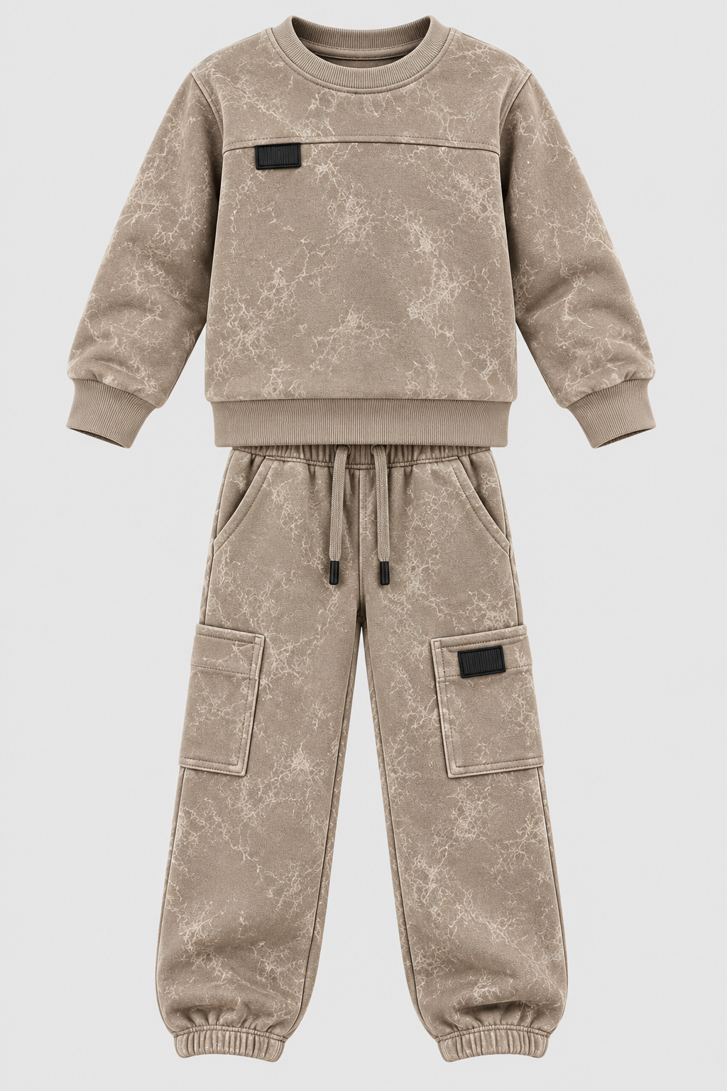 Boys Beige Tracksuits 5/6 - 12/13 Years