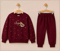 GIRLS LOVE  TRACKSUIT 1/2 - 4/5 Yrs (SIZE UP ONE)